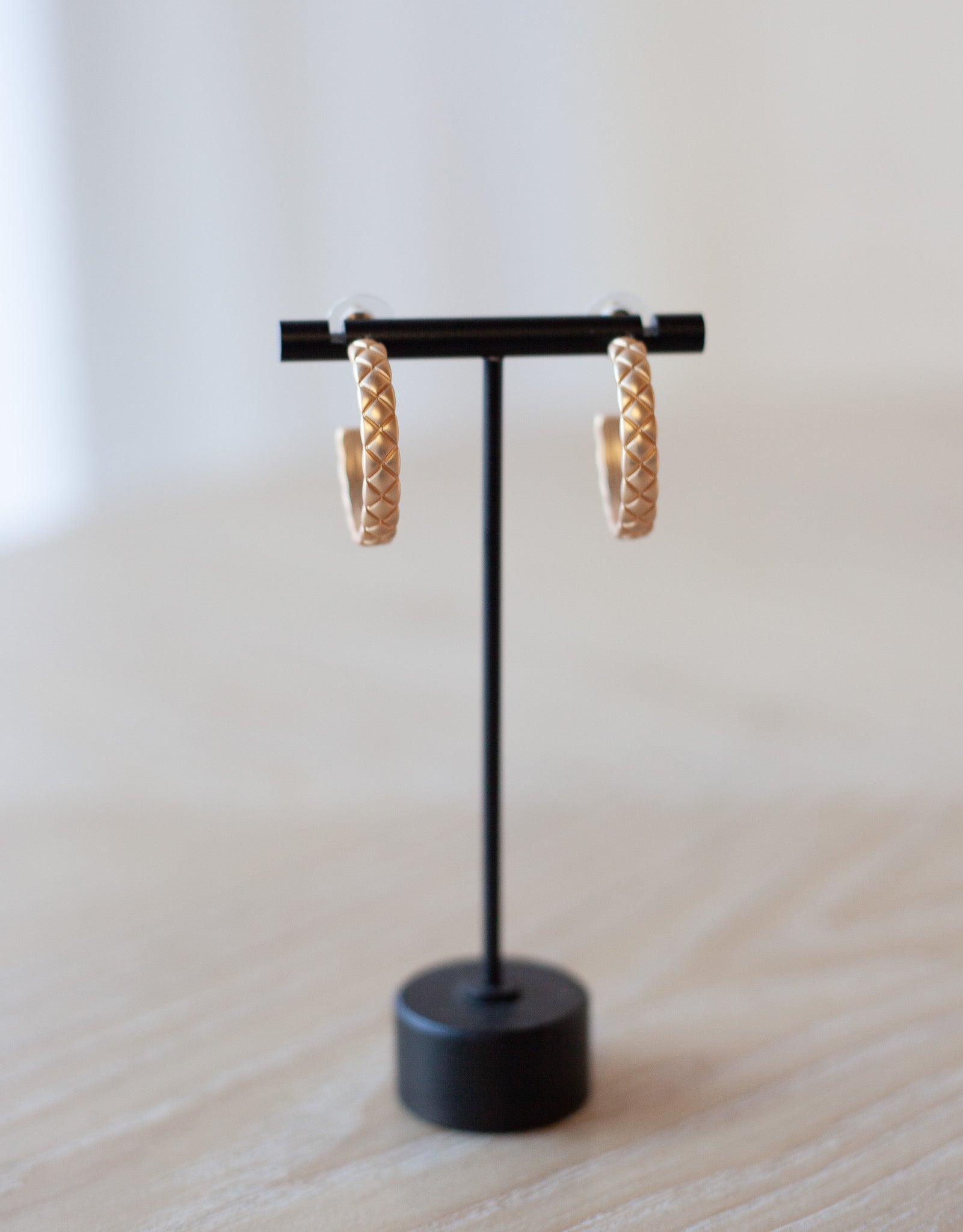 Kristi Braided Hoop Earrings - Shoppe3130