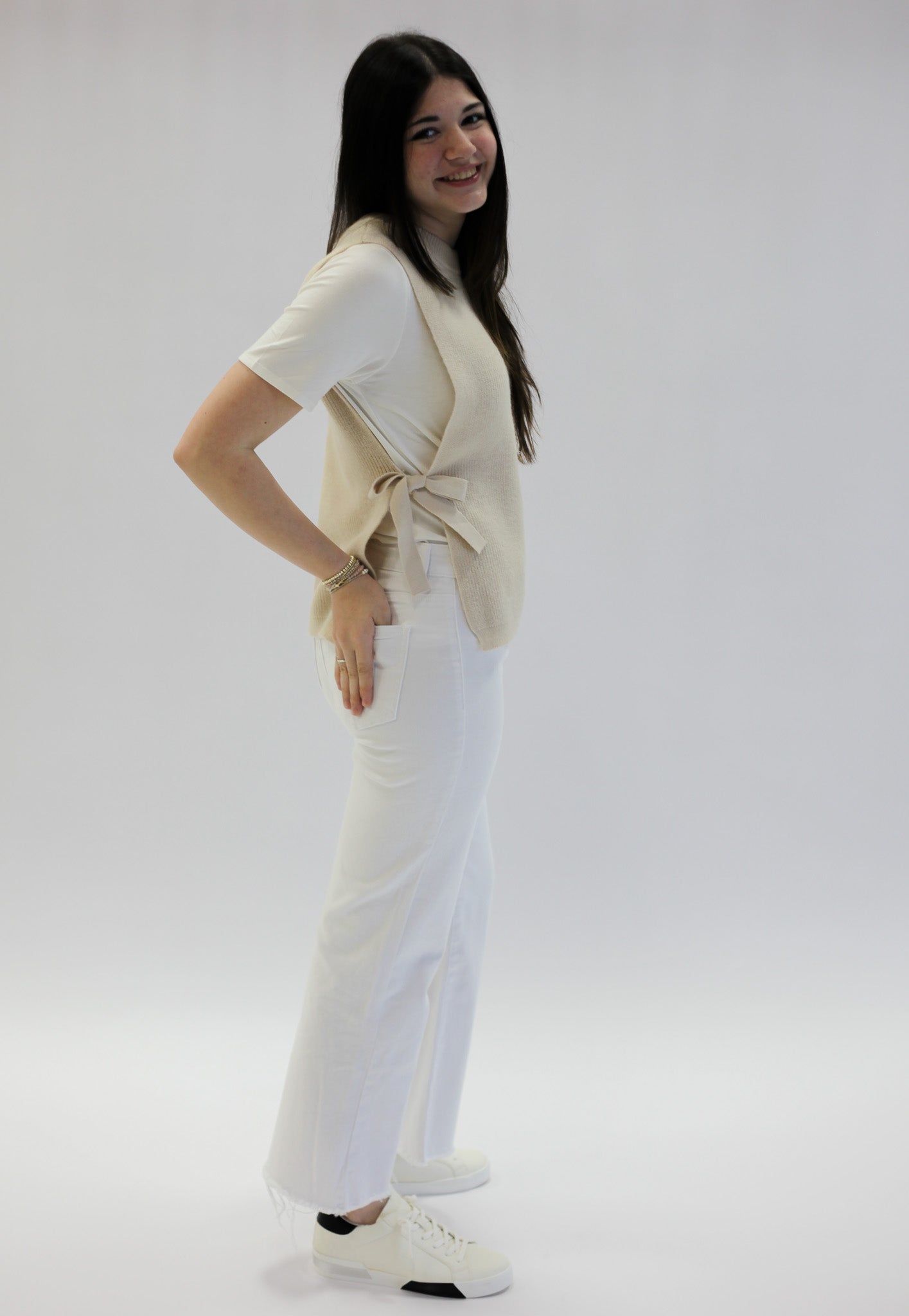 Wrap Me Up Tie Sweater Vest - Shoppe3130
