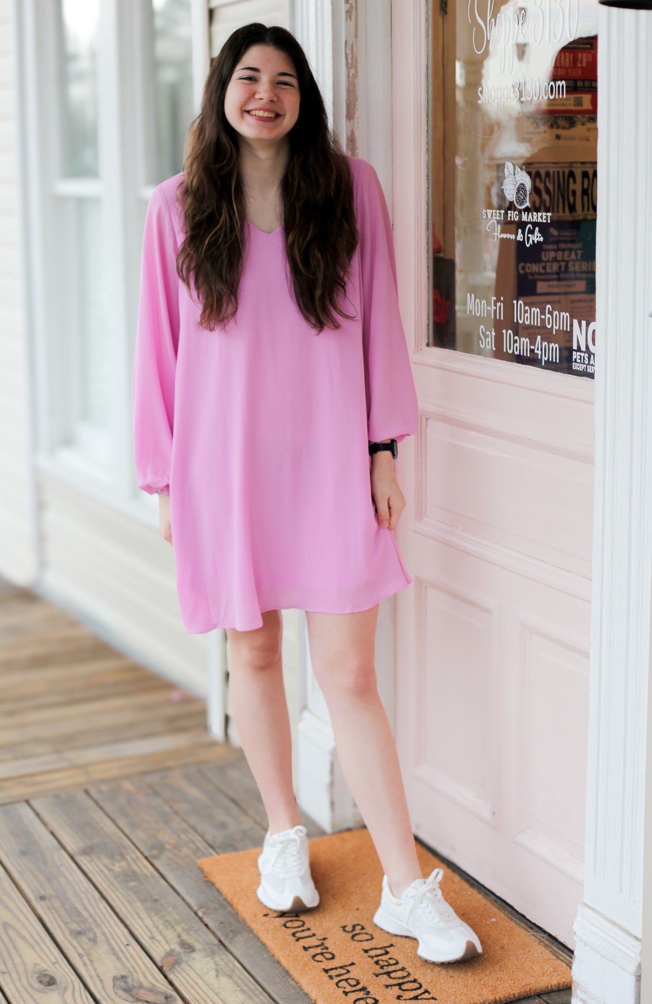 Lilac All Eyes On Her Dress - Shoppe3130