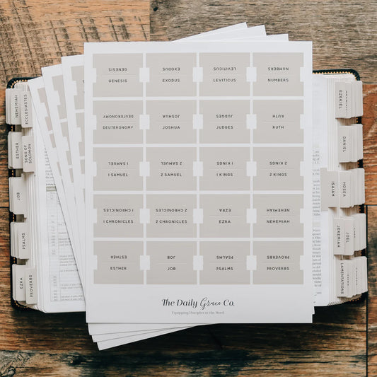 Neutral Bible Tabs