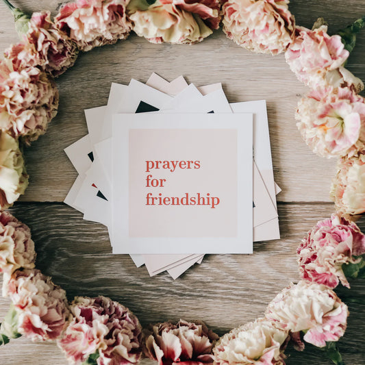 Prayers for Friendship Verse Card Set