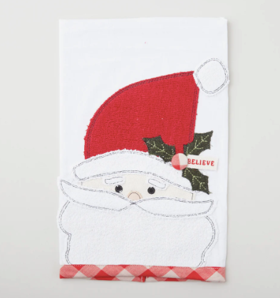 Santa Believe Tea Towel