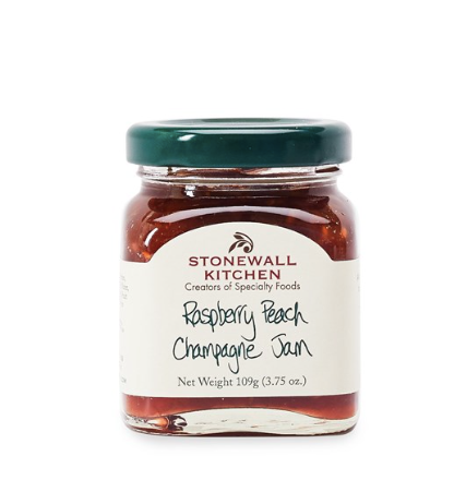 Raspberry Peach  Champagne Jam - Mini