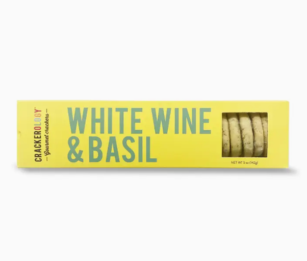 White Wine and Basil Crackerology Crackers