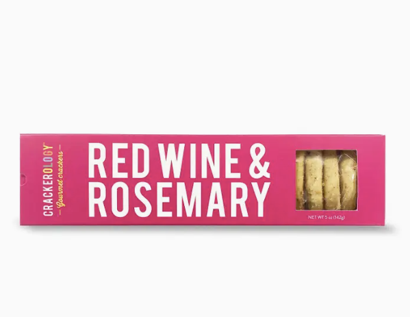 Red Wine and Rosemary Crackerology Crackers