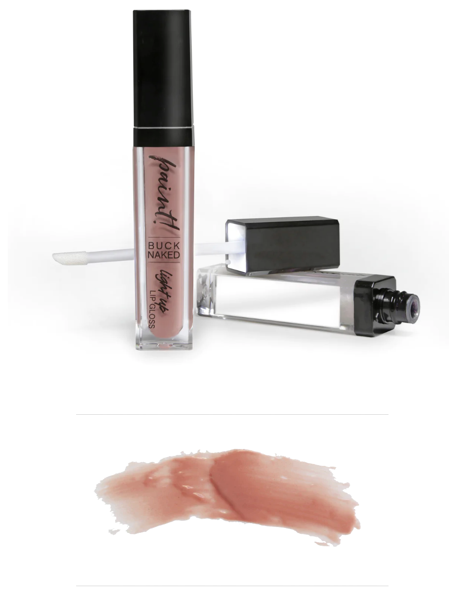 PAINT! By Caren Light Up Lip Gloss Nude Collection