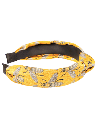 I'll Always Bee There Top Knotted Headband