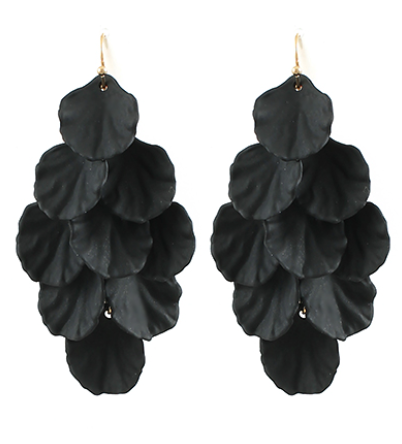 Worth The Waiting Metal Fringe Earrings