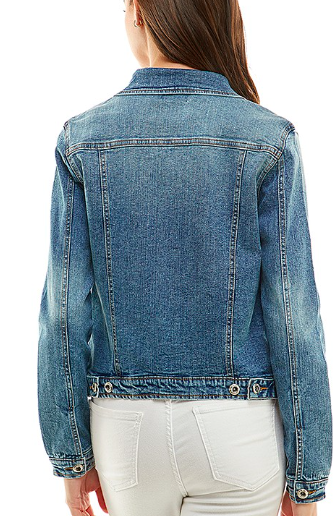 Casual Stretch Denim Jacket