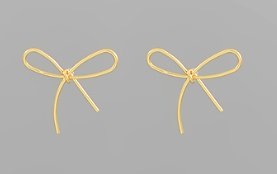 Jane Bow Earrings