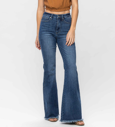 Curvy High Rise Tummy Control Judy Blue Denim