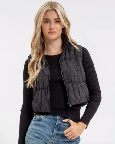 DOORBUSTER High Collar ZIP Puffer Vest