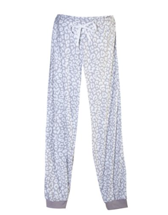 DOORBUSTER Super Soft Amanda Blu Pajamas BOTTOMS ONLY LEOPARD