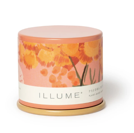 Paloma Petal Demi Vanity Tin -  Illume Candle