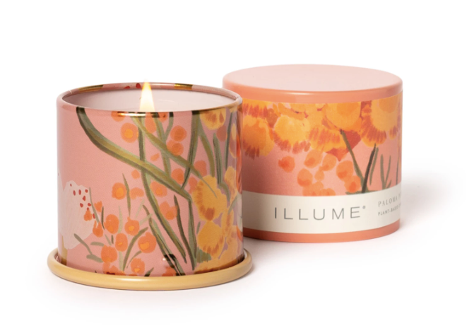 Paloma Petal Demi Vanity Tin -  Illume Candle