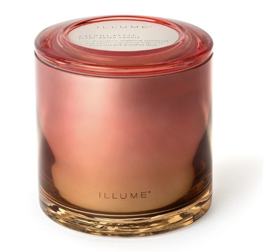 Paloma Petal Statement Glass Candle