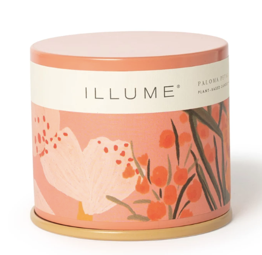 Paloma Petal Vanity Tin  Illume Candle