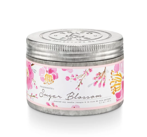 Tried and True Sugar Blossom Small Tin Candle by Illume