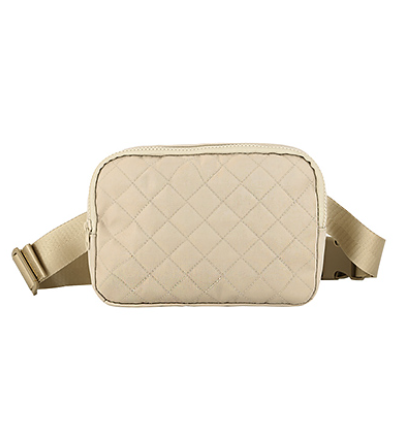 Quilted Crossbody Belt Bag Fanny Pack