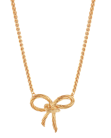 Rope Bow Choker Necklace