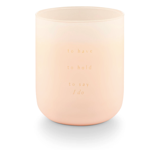 Coconut Milk Mango Bridal Aisle Glass Candle