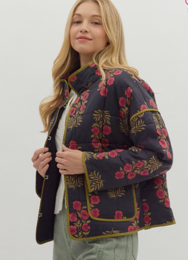 Botanical Dreams Quilter Jacket