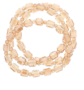 Gloss & Gem Beaded Bracelet Set