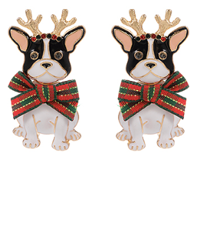Reindeer Pup Cutie Earrings