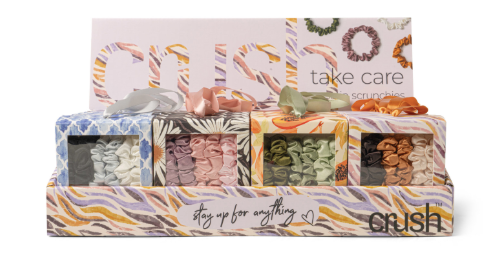 Crush Take Care Satin Scrunchies