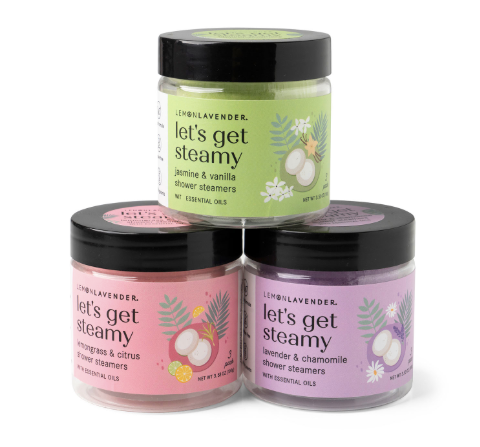 Lemon Lavender Shower Bombs 3 Pack