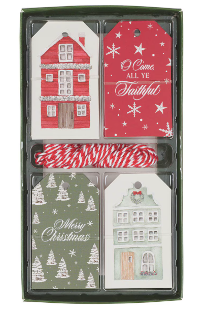 Home For The Holiday Gift Tag Set