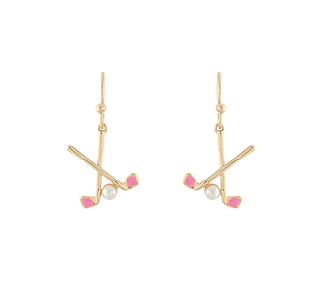 Putting on the Green Golf Earrings - Shoppe3130