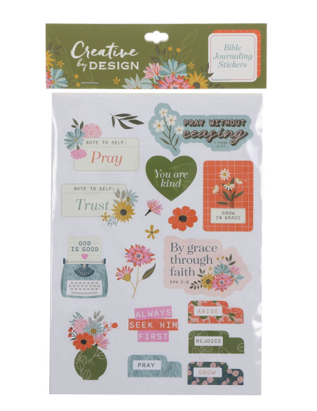 Grow in Grace Bible Journaling Stickers - Shoppe3130