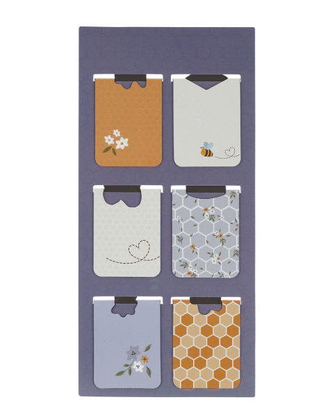 Amazing Teacher Blossom and Bees Magnetic Bookmark Set - Shoppe3130