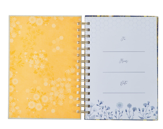 Kind Words are Like Honey Spiral Journal - Proverbs 16:24 - Shoppe3130