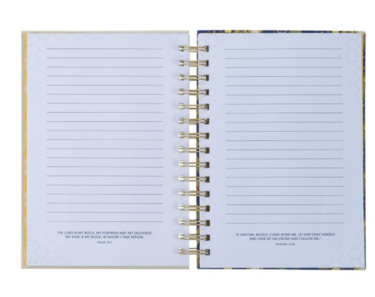 Kind Words are Like Honey Spiral Journal - Proverbs 16:24 - Shoppe3130