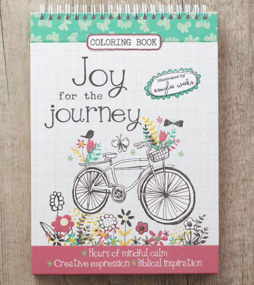 Joy for the Journey Spiral Coloring Book - Shoppe3130
