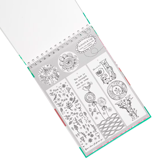 Joy for the Journey Spiral Coloring Book - Shoppe3130