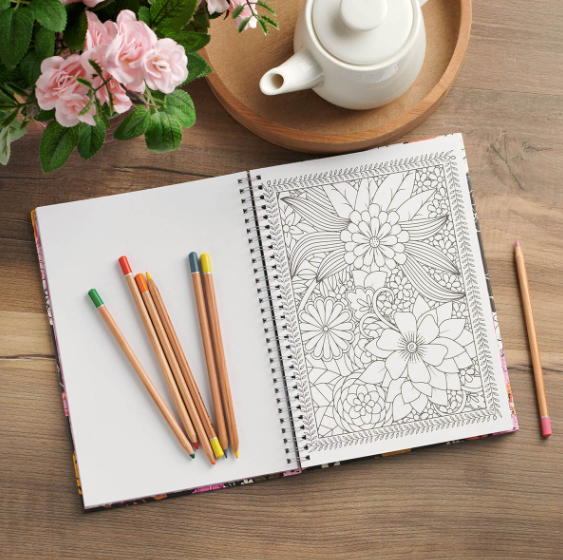 Grow in Grace Spiral Coloring Book - 2 Peter 3:18 - Shoppe3130