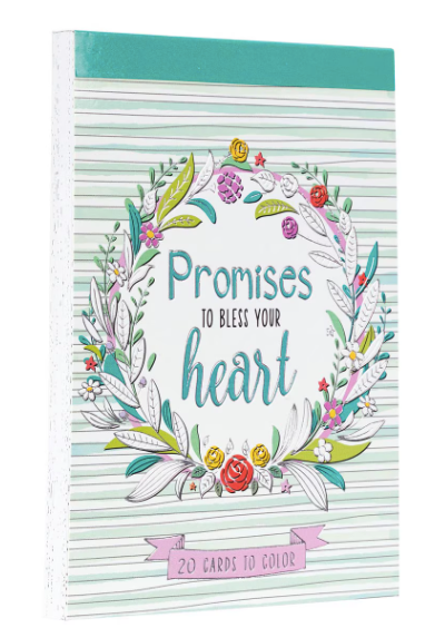 Promises to Bless Your Heart Coloring Cards