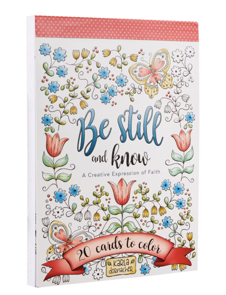Be Still and Know Coloring Cards - Shoppe3130