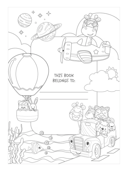 God Is With Me Wherever I Go! Coloring Adventure for Kids - Shoppe3130