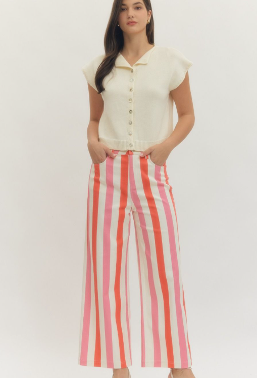 Sunset Riviera Wide-Leg Pants - Shoppe3130