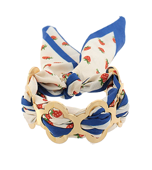 Scalloped Scarf Bracelet - Shoppe3130