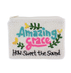 AMAZING GRACE Coin Pouch - Shoppe3130