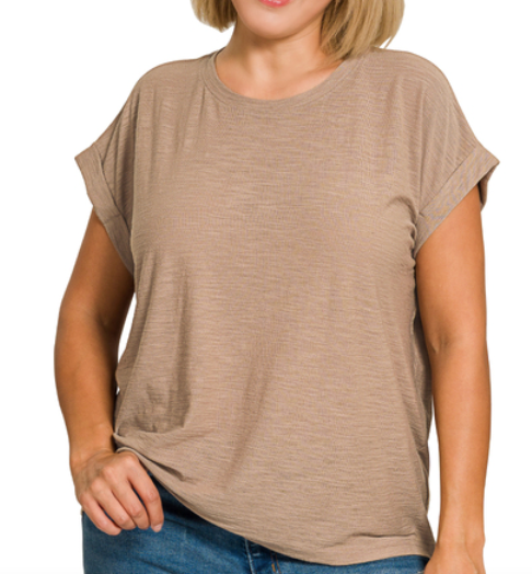 Relax Girl Curvy Top - Shoppe3130