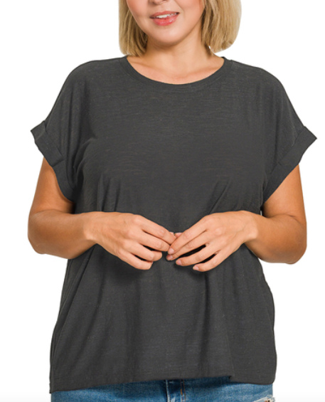 Relax Girl Curvy Top - Shoppe3130