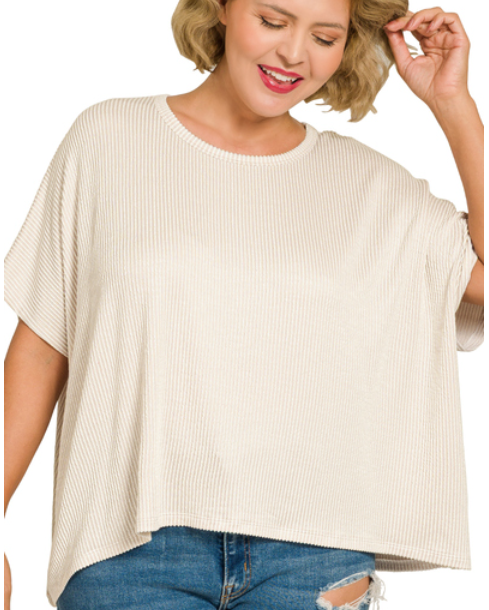Ribbed in Glory Top
