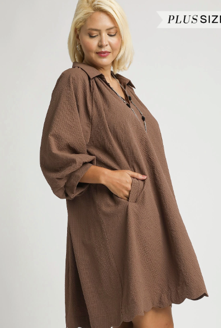 Dreamy Little Walk Dress in Curvy