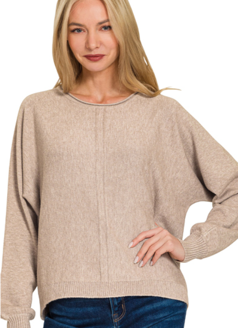 Cozy Up to Me Sweater in Curvy